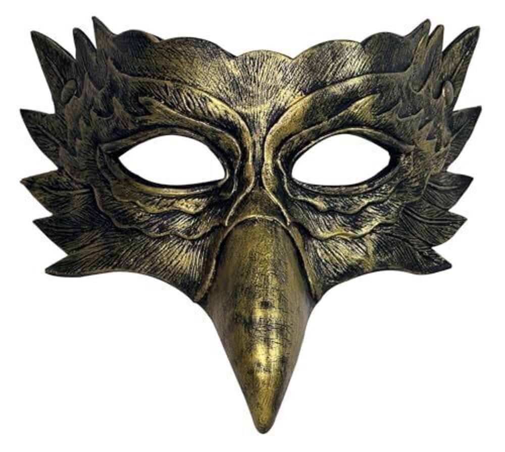7529 Halloween Crow Mask Bird Mask Eagle Masks Raven Cosplay Masquerade